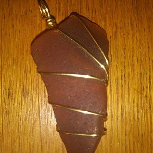 Fully cured sea glass